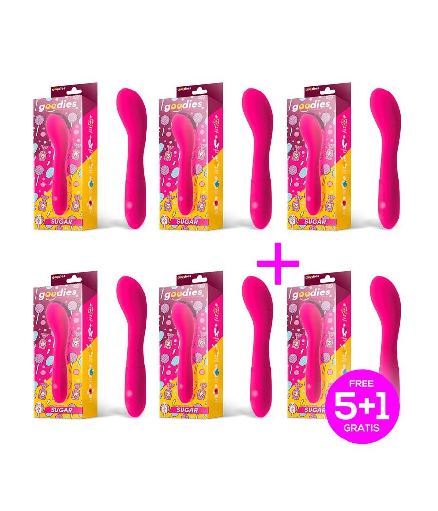 Pack 51 Sugar Vibrador Punto G USB Silicona