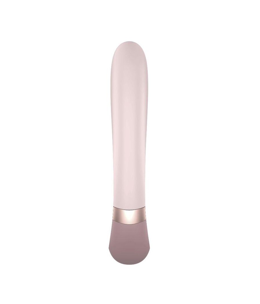 Heat Wave Vibrador con Efecto Calor Mauve con APP