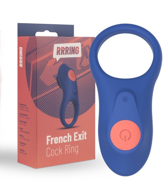 Rring French Exit Anillo para el Pene con Vibracion USB Silicona