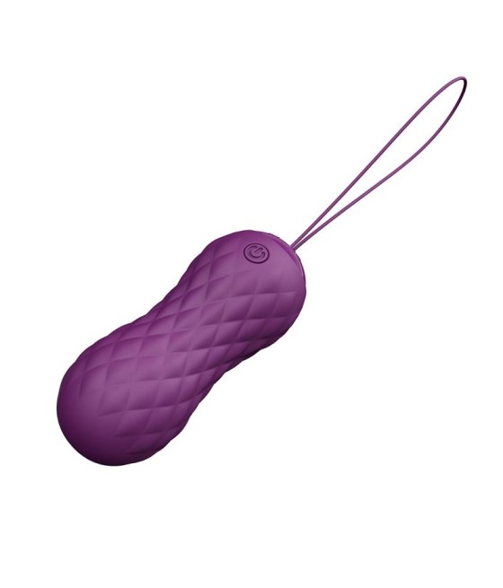 Nima Huevo Vibrador con Movimiento Wave Control Remoto USB Silicona Purpura