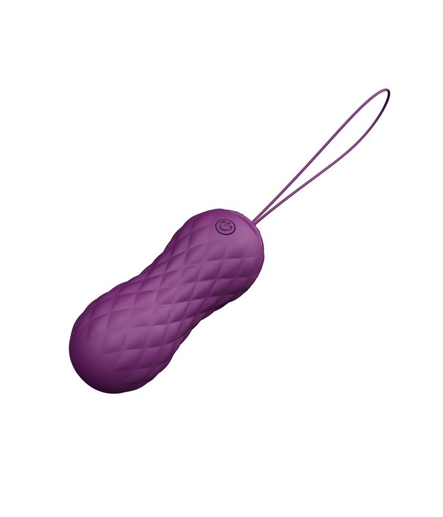 Nima Huevo Vibrador con Movimiento Wave Control Remoto USB Silicona Purpura