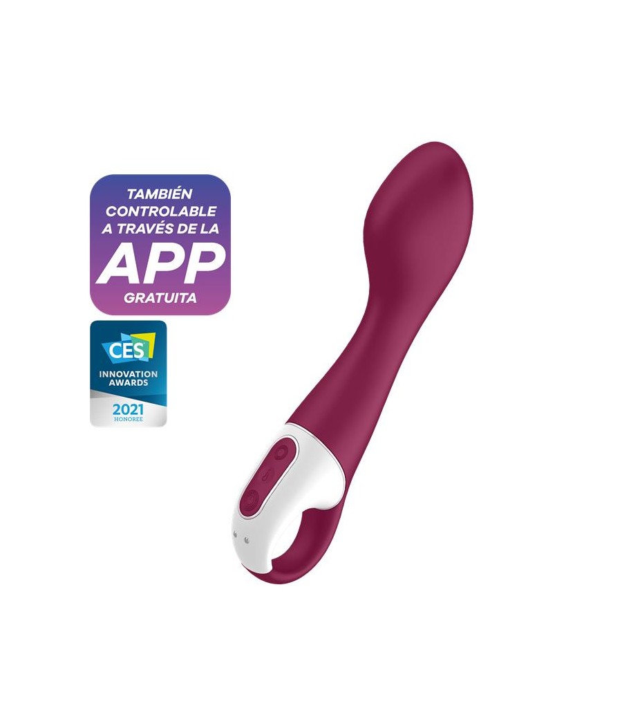 Hot Spot Vibrador con Funcion de Calor Punto G USB