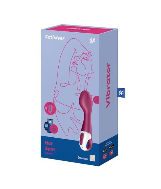 Hot Spot Vibrador con Funcion de Calor Punto G USB