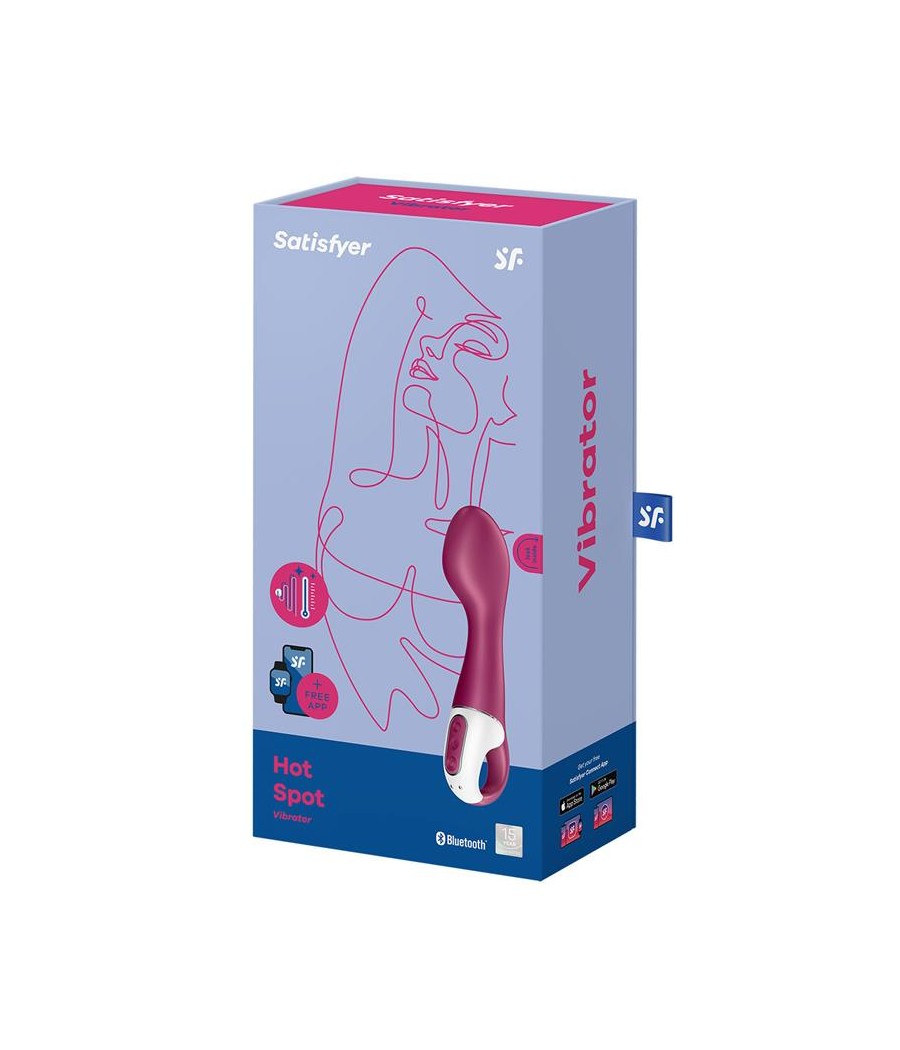 Hot Spot Vibrador con Funcion de Calor Punto G USB