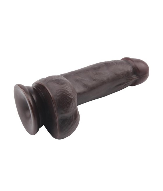 Dildo Dual Density Fashion Dude 172 x 41 cm Marron