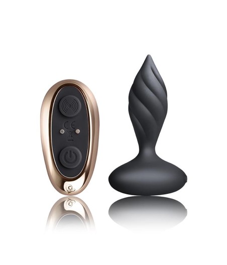 Plug Anal con Control Remoto Petite Sensations Desire Negro