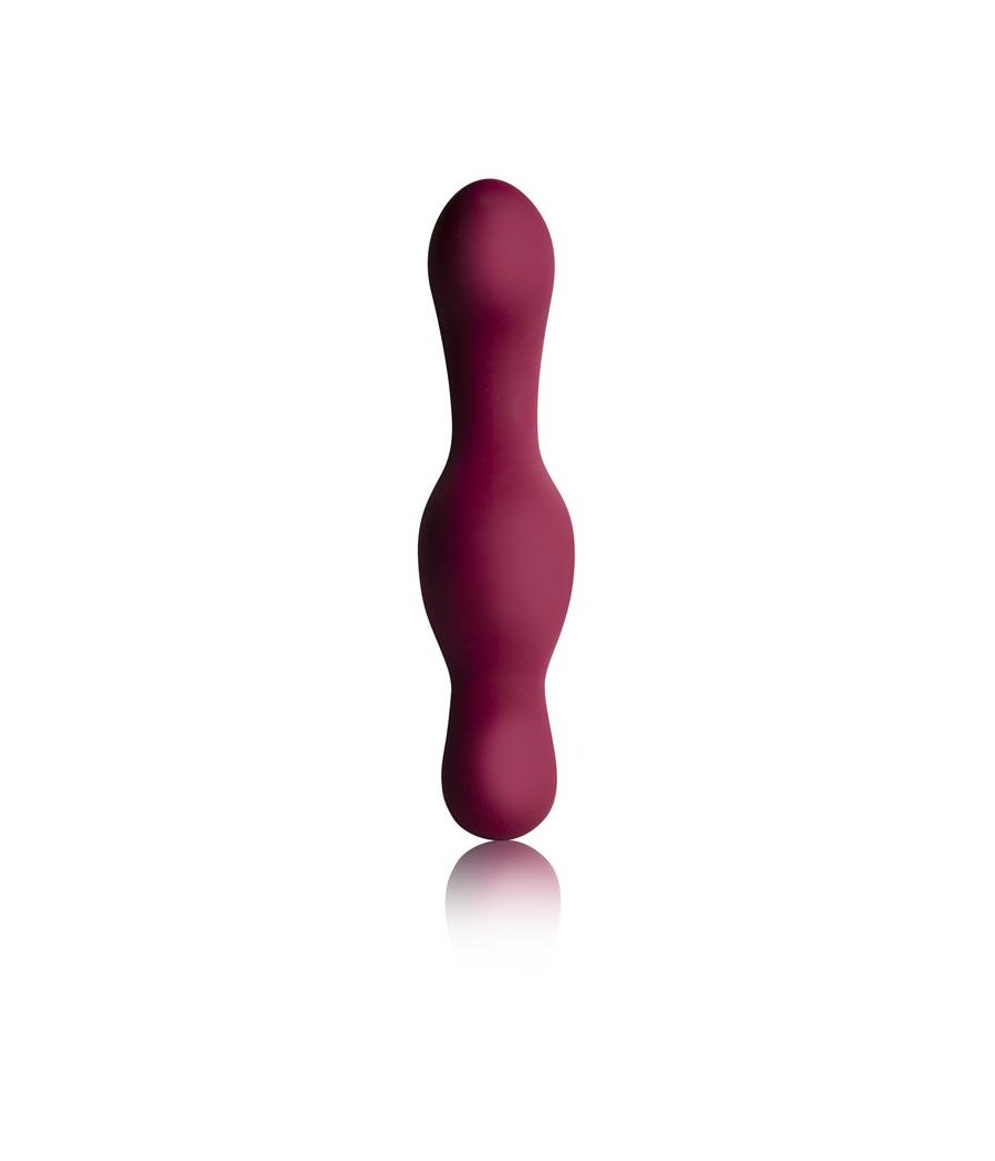 Varita Wand y Vibrador del Punto G Ruby Glow Blush Rojo