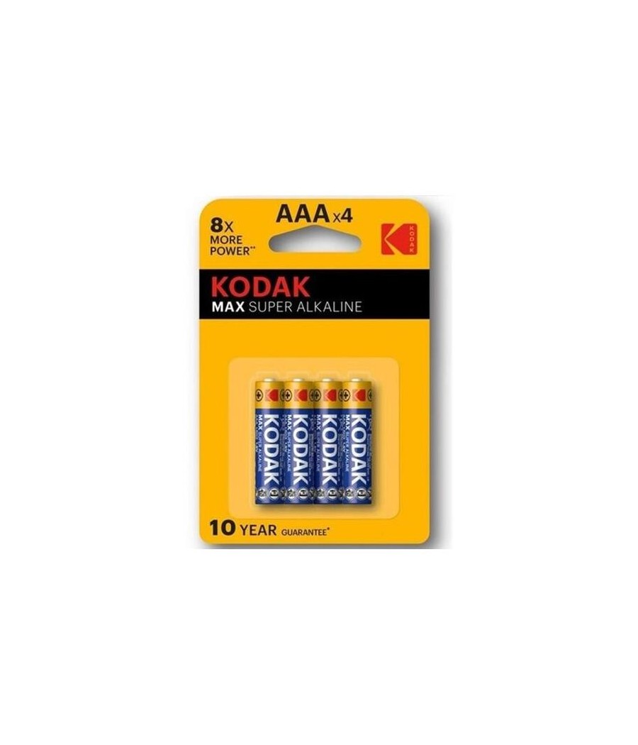 Pilas Alkaline Super Max AAA LR3 Blister de 4