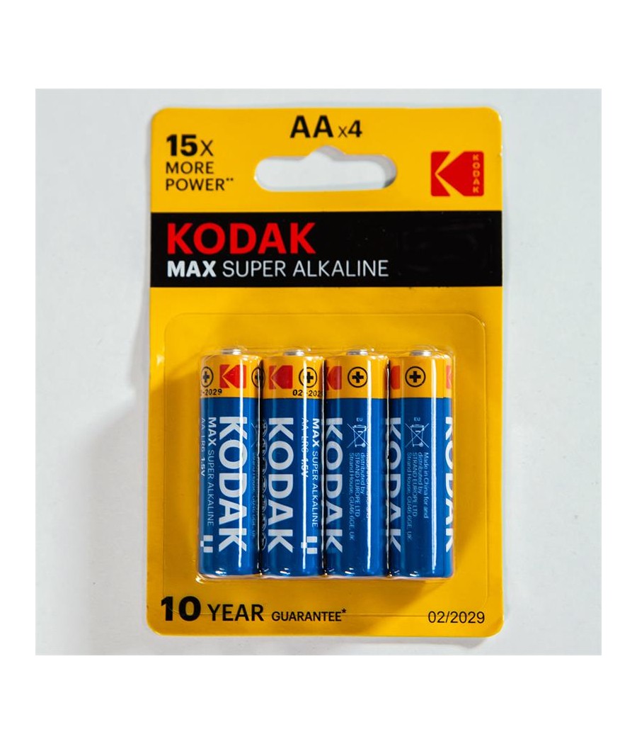 Pila Alkaline Super Max AA LR6 Blister de 4