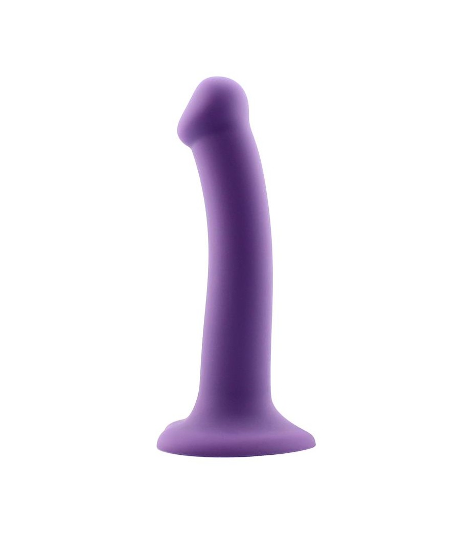 Bouncy Dildo Silicone Flexible Hiper Flexible 75 19 cm Talla L Purpura