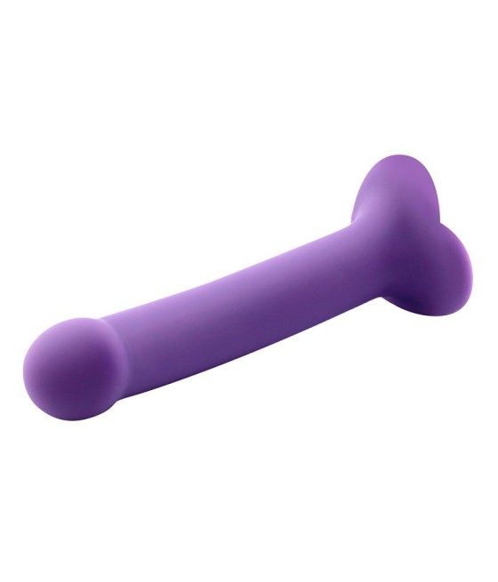 Bouncy Dildo Silicone Flexible Hiper Flexible 75 19 cm Talla L Purpura