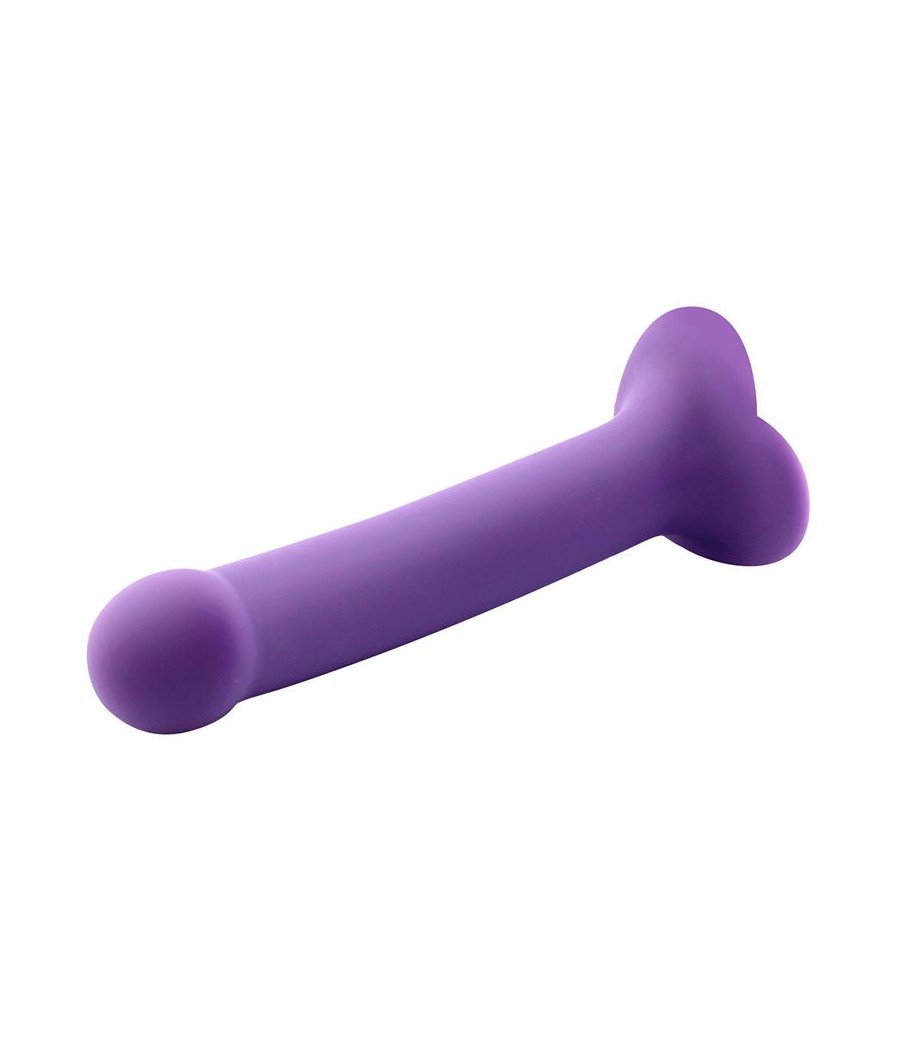 Bouncy Dildo Silicone Flexible Hiper Flexible 75 19 cm Talla L Purpura