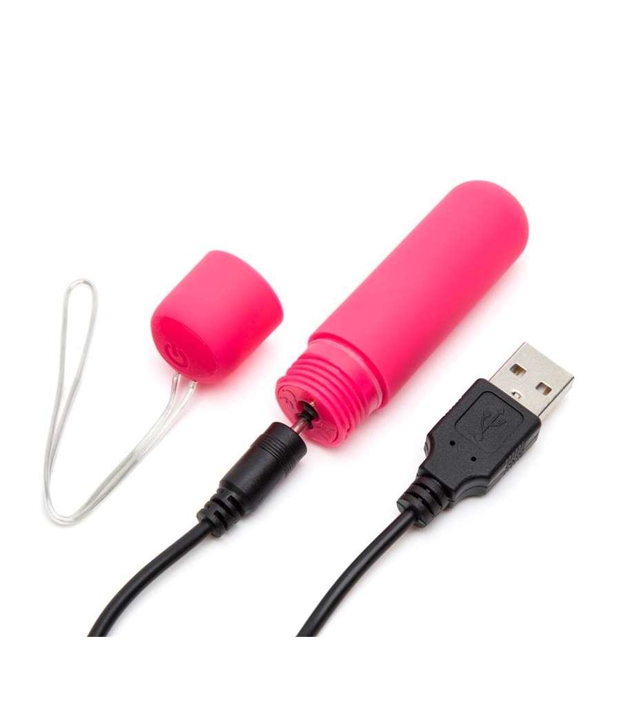 Estimulador de Braguita Control Remoto USB Rosa