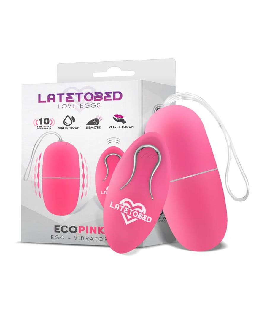 Ecopink Huevo Vibrador con Control Remoto