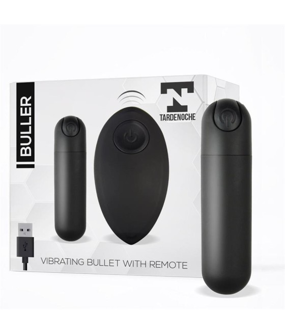 Buller Bala Vibradora Control Remoto USB Negro