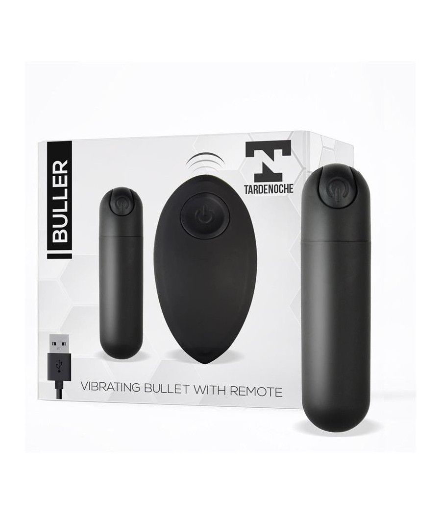 Buller Bala Vibradora Control Remoto USB Negro