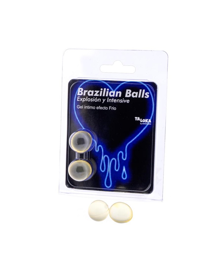 Set 2 Brazilian Balls Excitante Efecto Vibrante y Frio