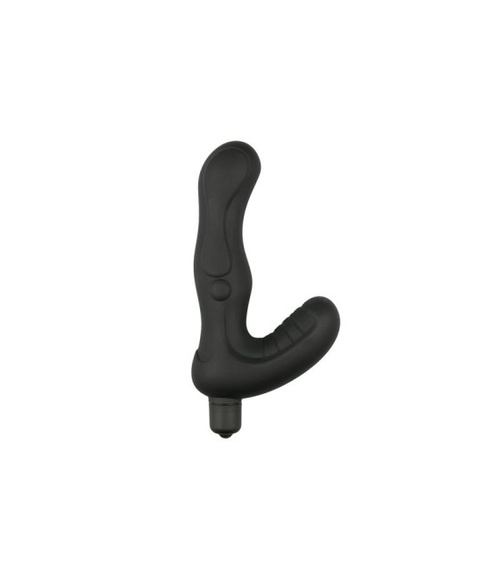 Vibrador Anal Estimulador Perineo Silicona- Negro