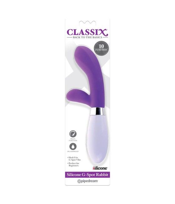 Vibrador G Spot Rabbit Purpura