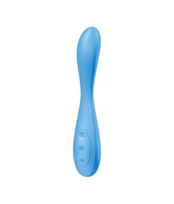 Vibrador G Spot Flex 4 con APP Satisfyer Connect Azul