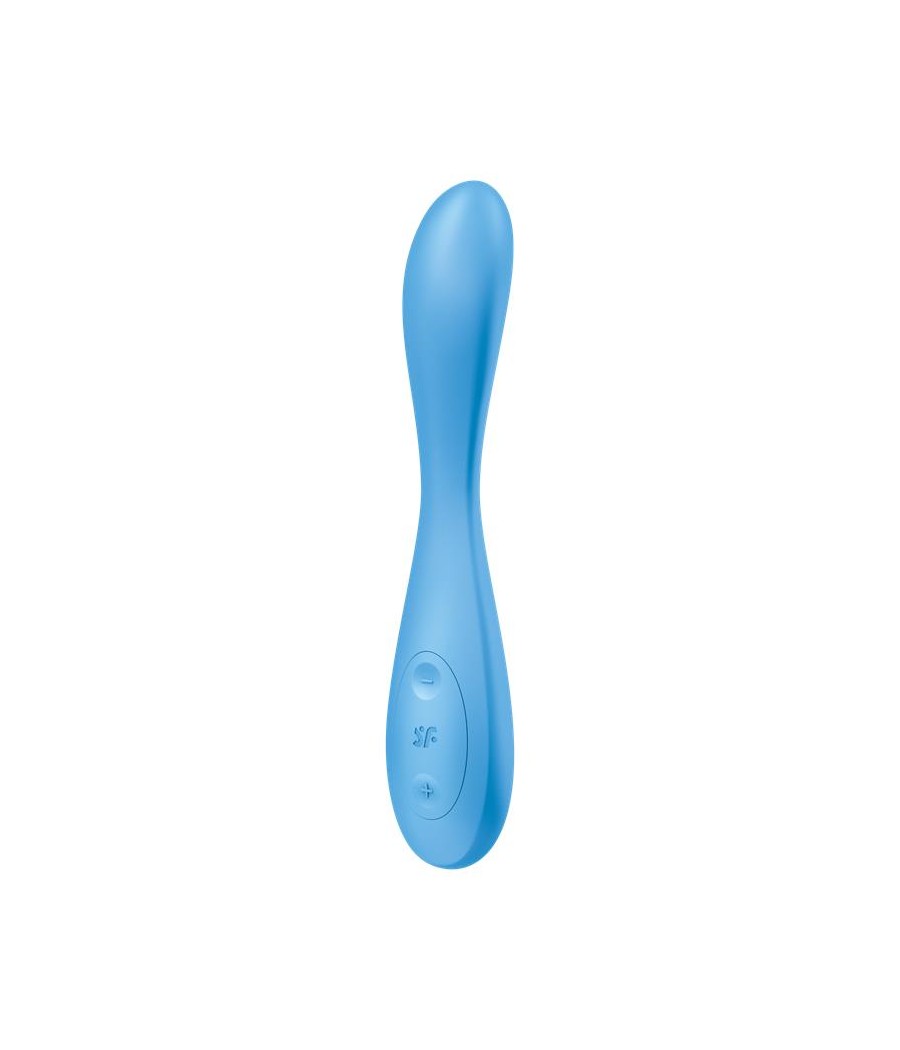 Vibrador G Spot Flex 4 con APP Satisfyer Connect Azul