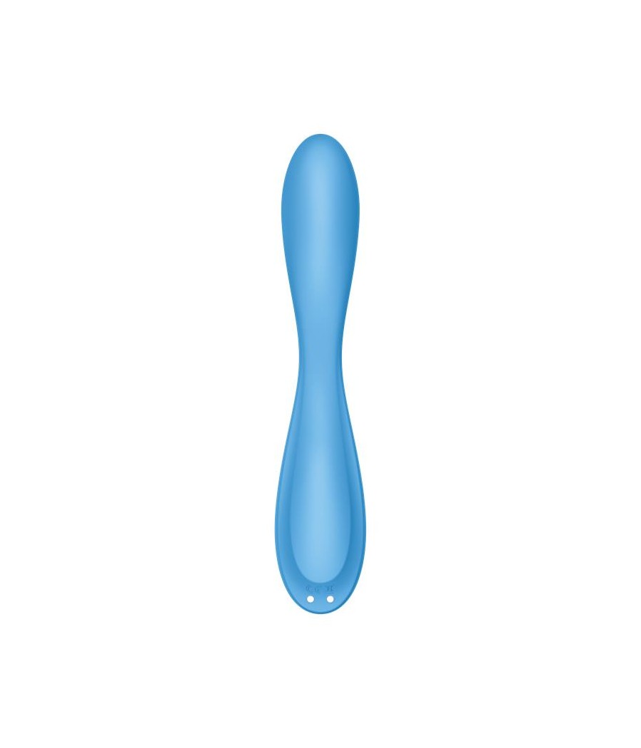 Vibrador G Spot Flex 4 con APP Satisfyer Connect Azul