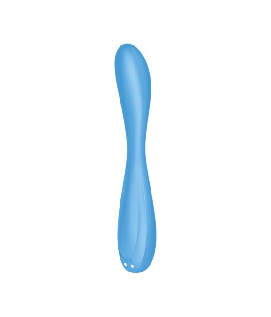 Vibrador G Spot Flex 4 con APP Satisfyer Connect Azul