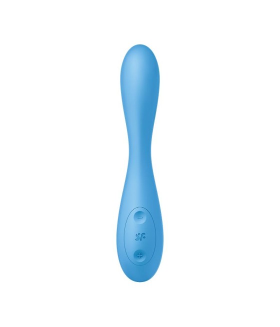 Vibrador G Spot Flex 4 con APP Satisfyer Connect Azul