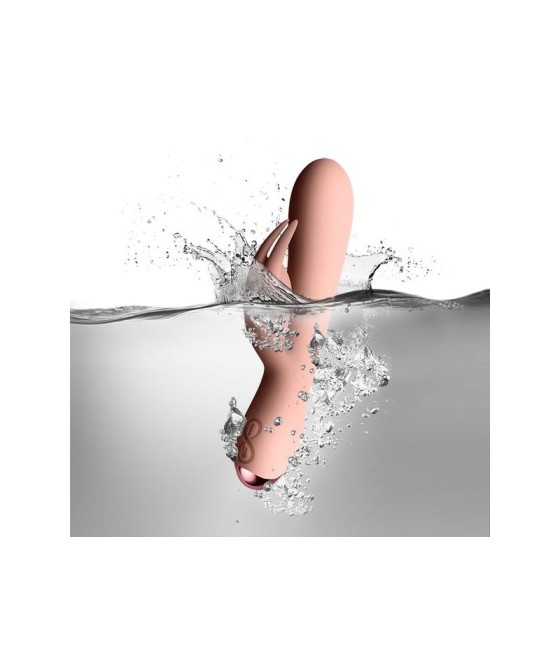 Flutter Rabbit Vibrador con Conejito 2 Motores Rosa