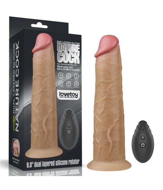 Vibrador con Rotacion Doble Capa 8