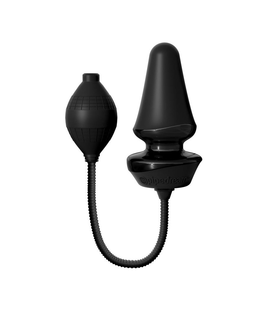 Plug Anal Inflable Color Negro