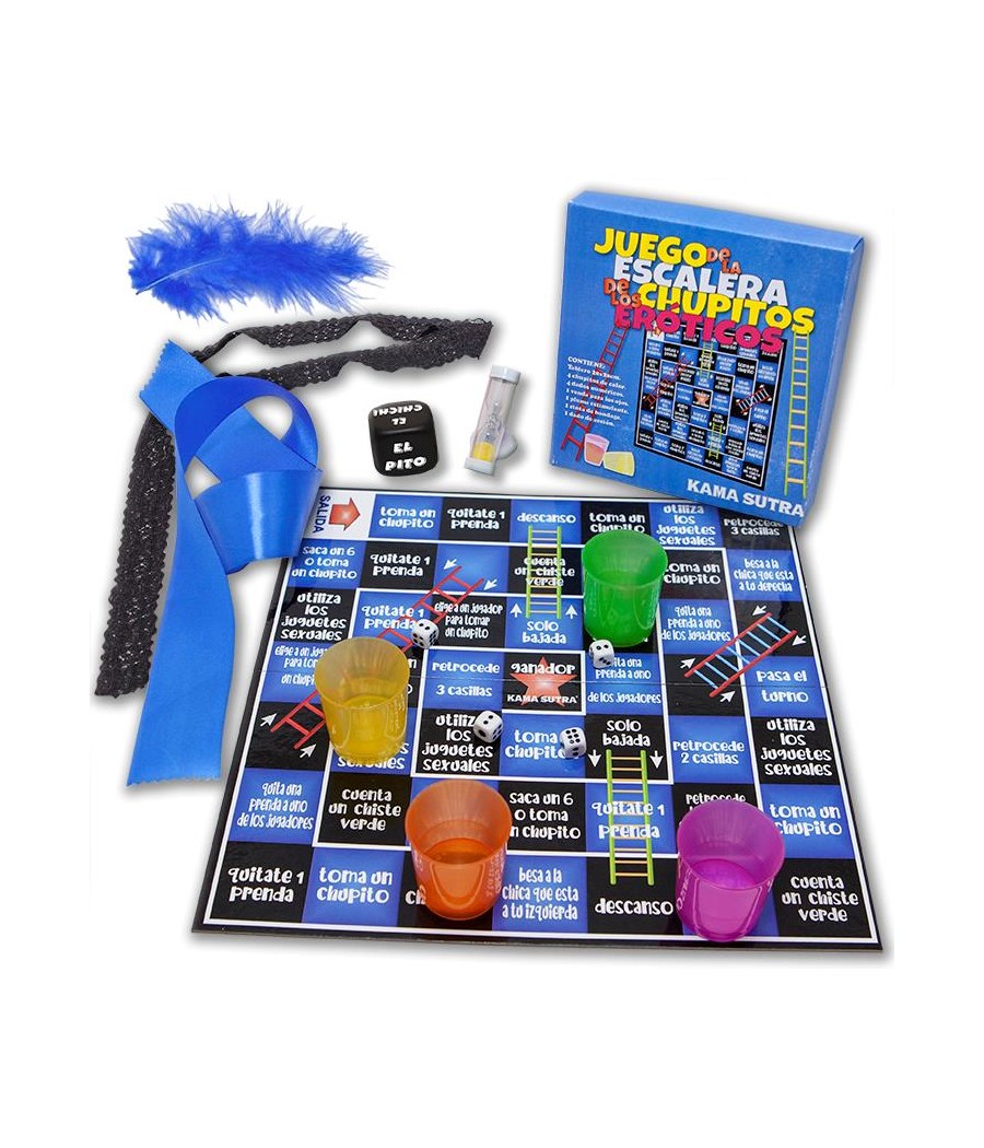 Juego de Mesa la Escalera Erotica Chupito