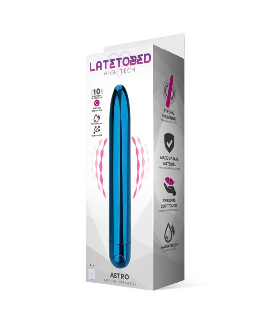 Astro Vibrador 10 Funciones 185 cm USB Azul