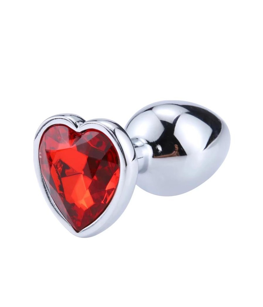 Plug Anal Joya de Corazon Red Scarlet Talla S