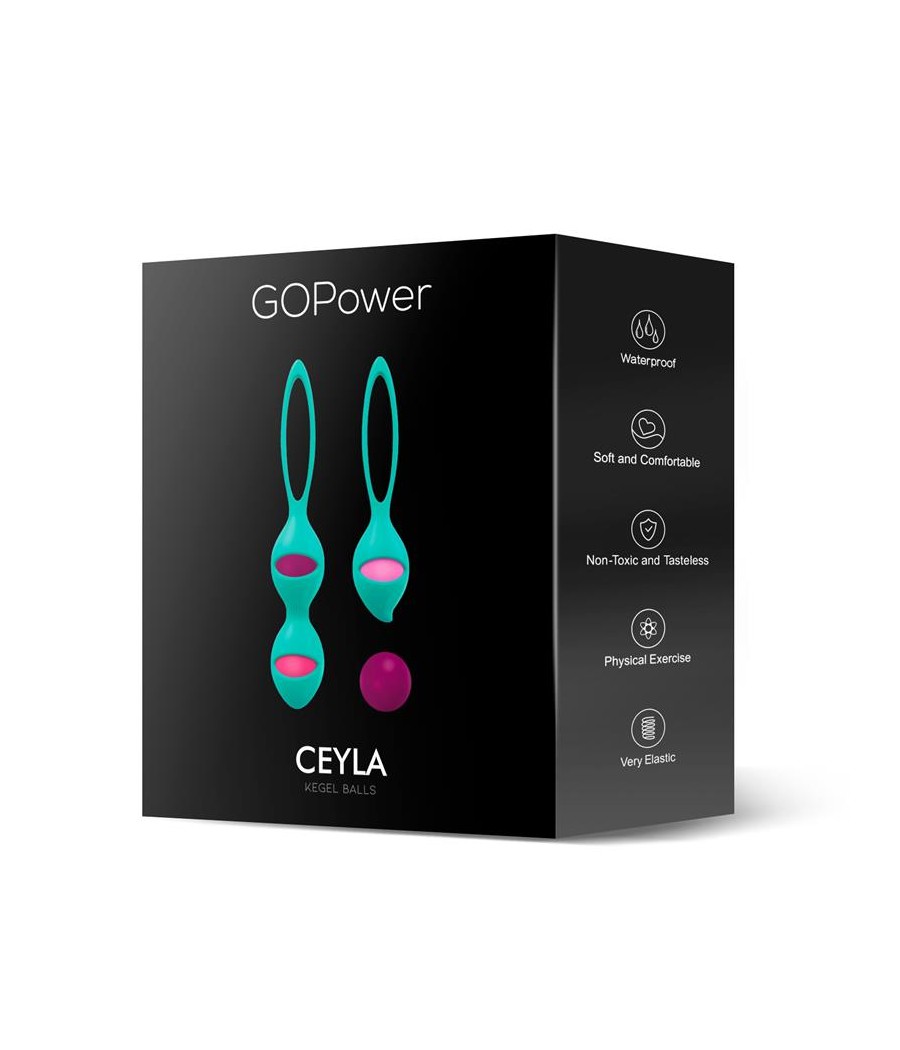 Ceyla Set Bolas Kegel Silicona