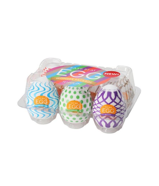 Pack de 6 Huevos Tenga Egg Wonder Package