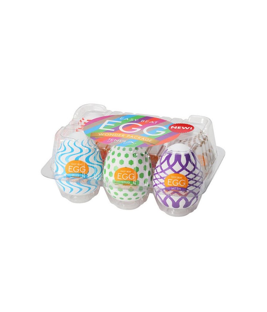 Pack de 6 Huevos Tenga Egg Wonder Package