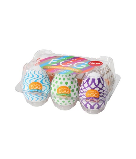 Pack de 6 Huevos Tenga Egg Wonder Package