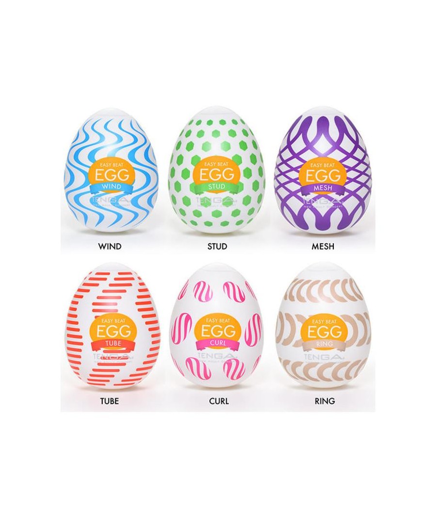 Pack de 6 Huevos Tenga Egg Wonder Package