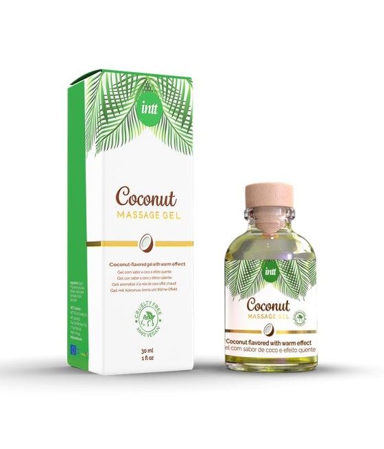 Gel de Masaje Coco 100 Vegano Besable 30 ml