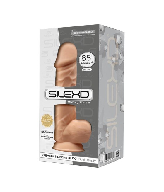 Dildo Dual Density Silicone Mod 4 85