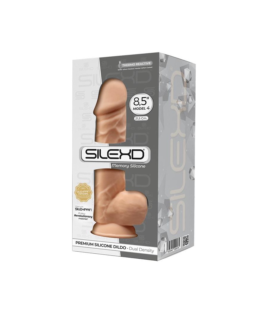 Dildo Dual Density Silicone Mod 4 85