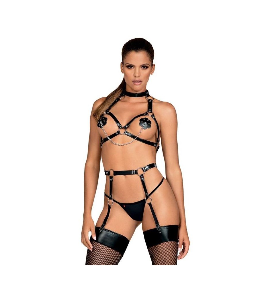 A740 Arnes de Pecho para Bondage Talla unica Ajustable