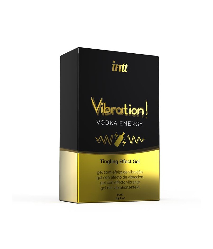 Vibrador Liquido Efecto Calor Aroma Vodka 15 ml