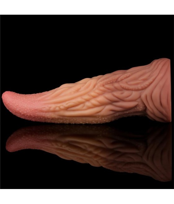 Dildo Tongue 10 Dual Layer