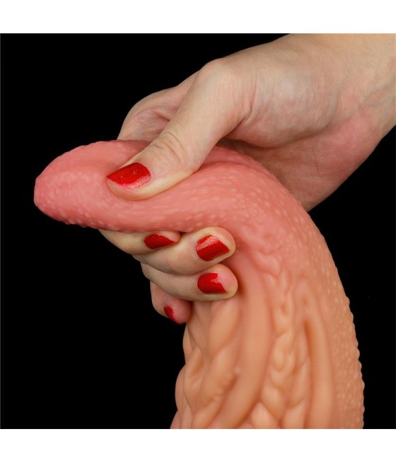 Dildo Tongue 10 Dual Layer