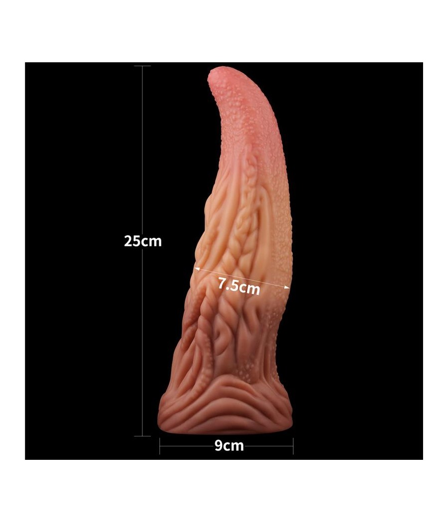 Dildo Tongue 10 Dual Layer