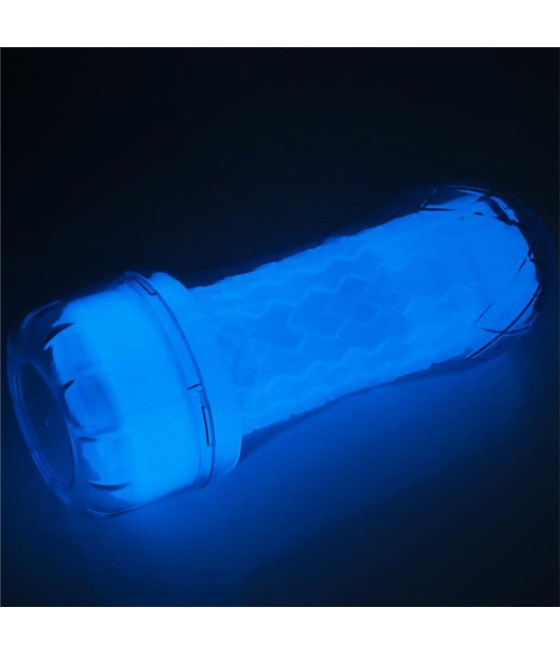 Masturbador Masculino Lumino Luz Azul