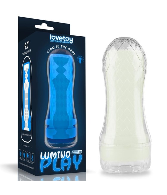 Masturbador Masculino Lumino Luz Azul