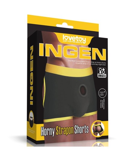 Calzoncillo/Boxer Shorts Horny Strapon Talla XL/XXL Unisex